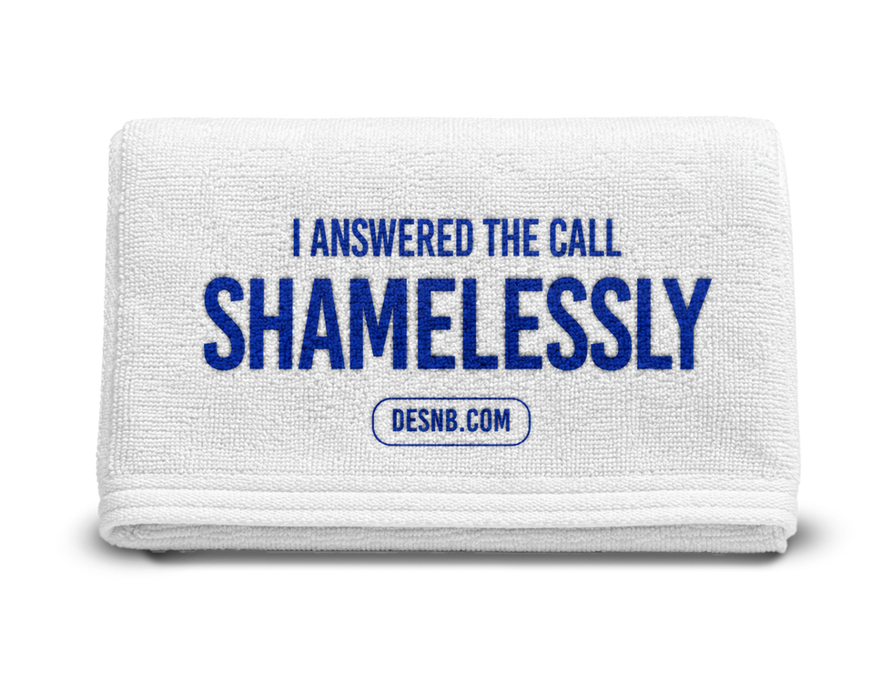 Branded beach towel