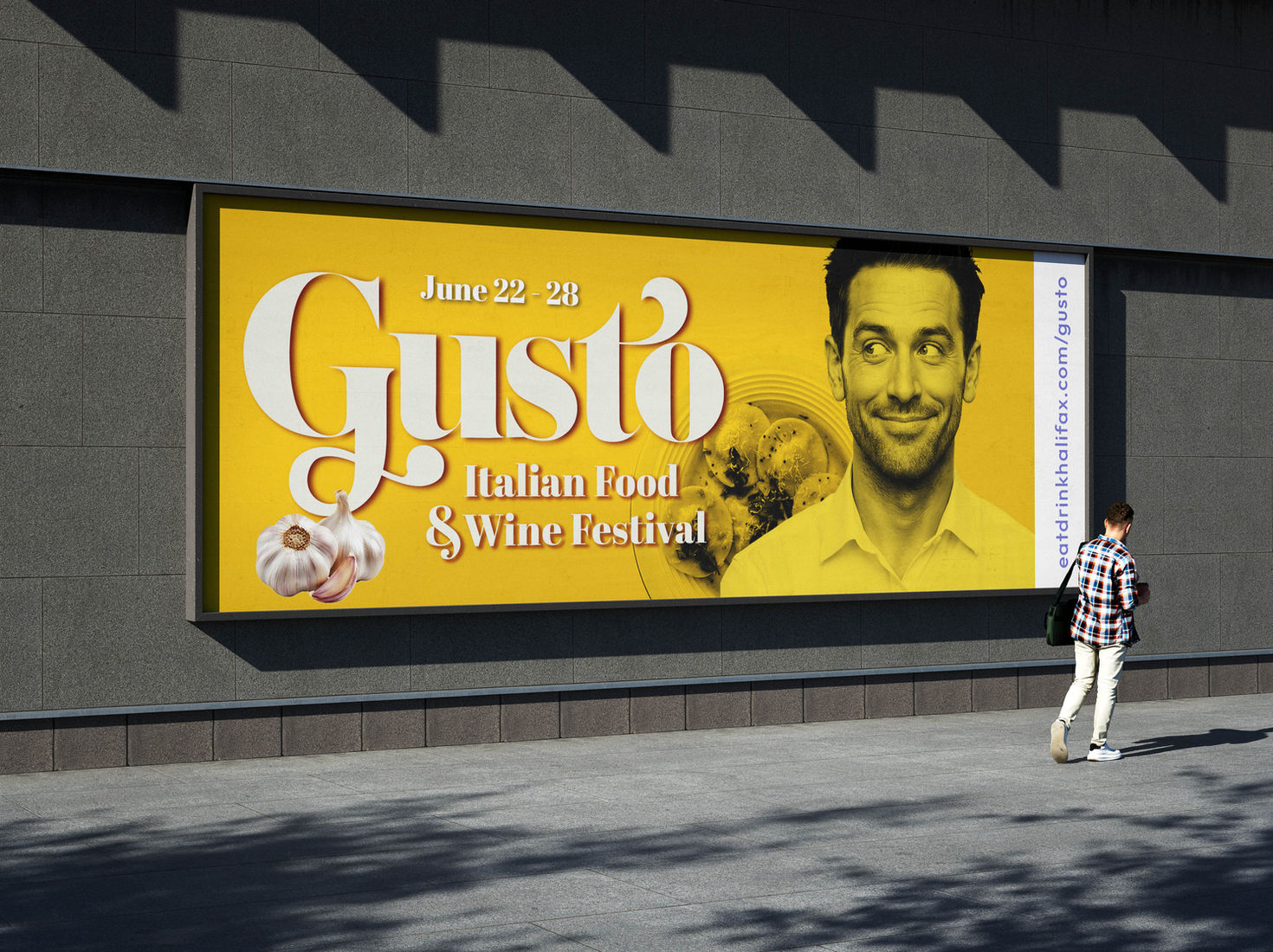 Gusto Festival billboard variant